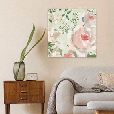 Contemporary Impressionist Garden Vi With Blossoms Buds Art