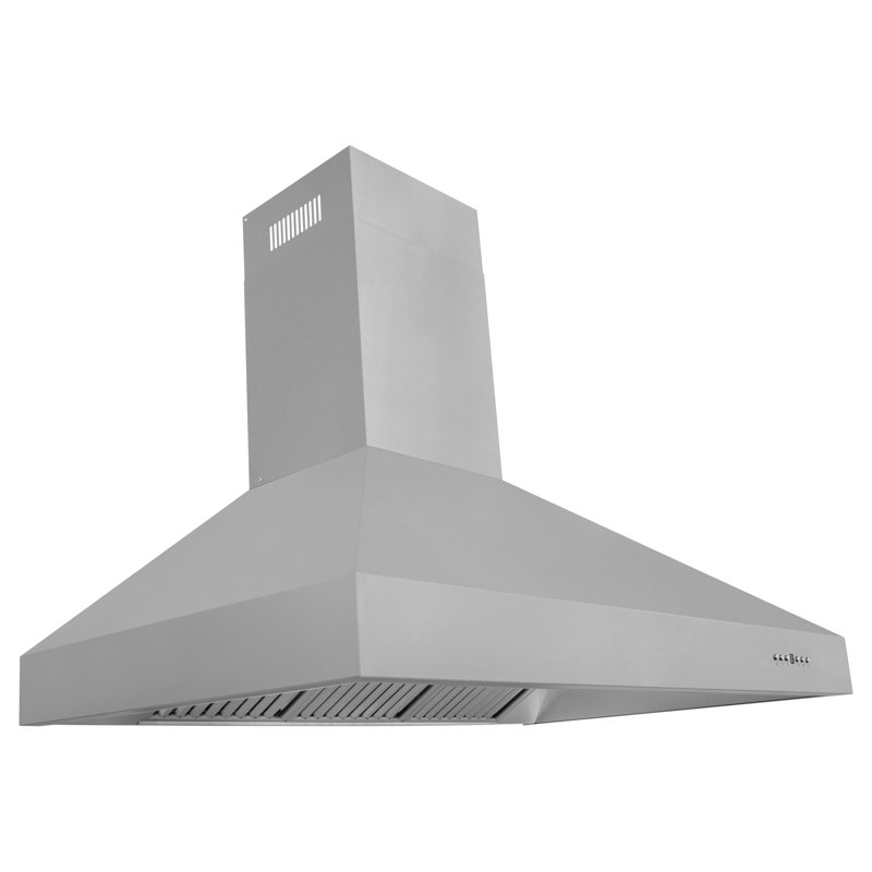 Hotte de cuisine murale en acier inoxydable 48 pouces 700 CFM