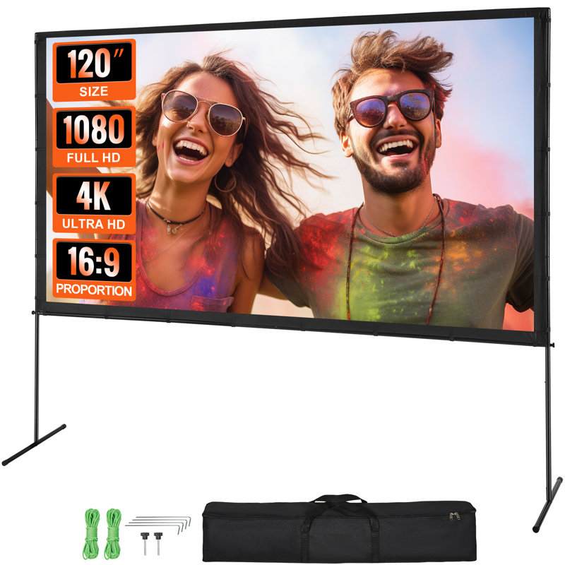 VEVOR Outdoor Portable Projector Screen Projector Screen