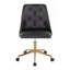 Chaise de travail en similicuir Oveline-89601985-89105709