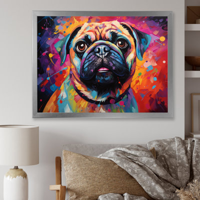 " Popart Pug Parade III "