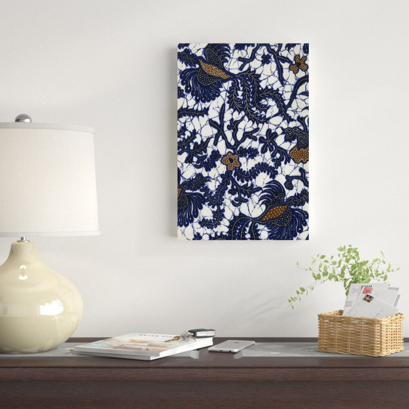 Batik indonésien I, H 18 po x l 12 po