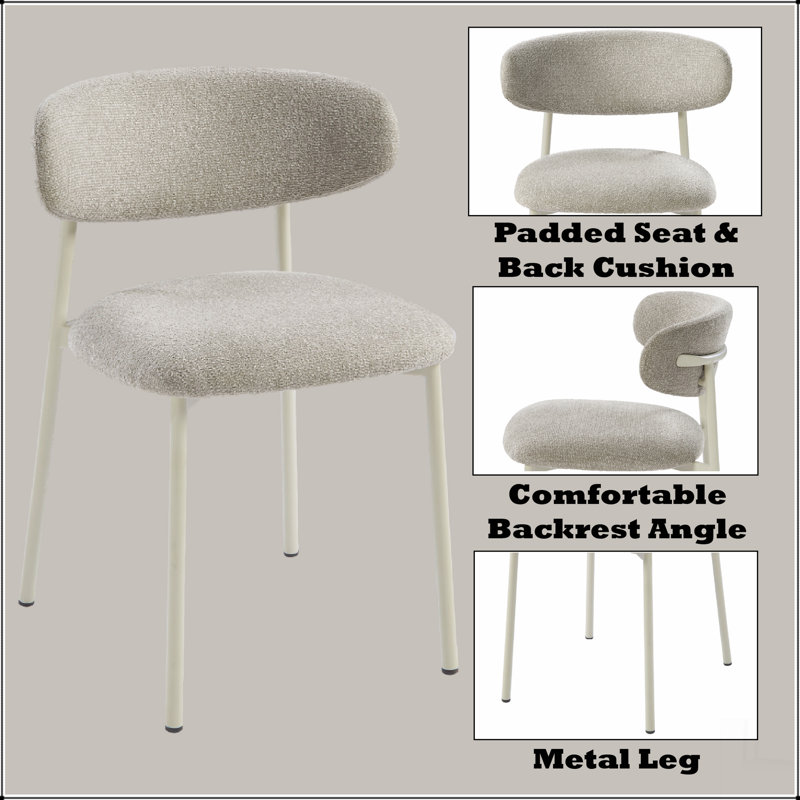 Ensemble de 2 chaises d'appoint Ingram