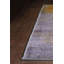 Tapis décoratif rayé gris et jaune-1503098886