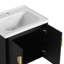 Meuble-lavabo mural 60 po avec lavabo en céramique