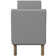 Modway Haven Tufted Button Upholstered Fabric Accent Bench