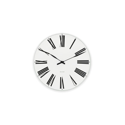 Roman Metal Skeleton Wall Clock