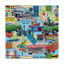 « blue map », art sur toile-31333014