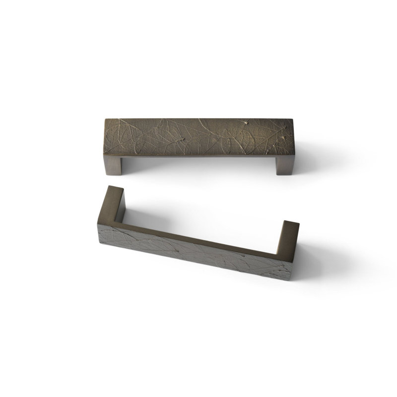 Forest Leaf Hardware 5" Center to Center Pull, Oxidized