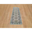 Tapis oriental à bordure fleurie unique noué à la main 2 pi 7 po x 8 pi 881CA8DA9FBB4F979D147BDAAA5A9130