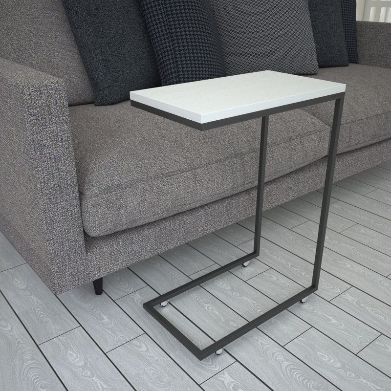 Table de bout Courtdale C Table, Blanc