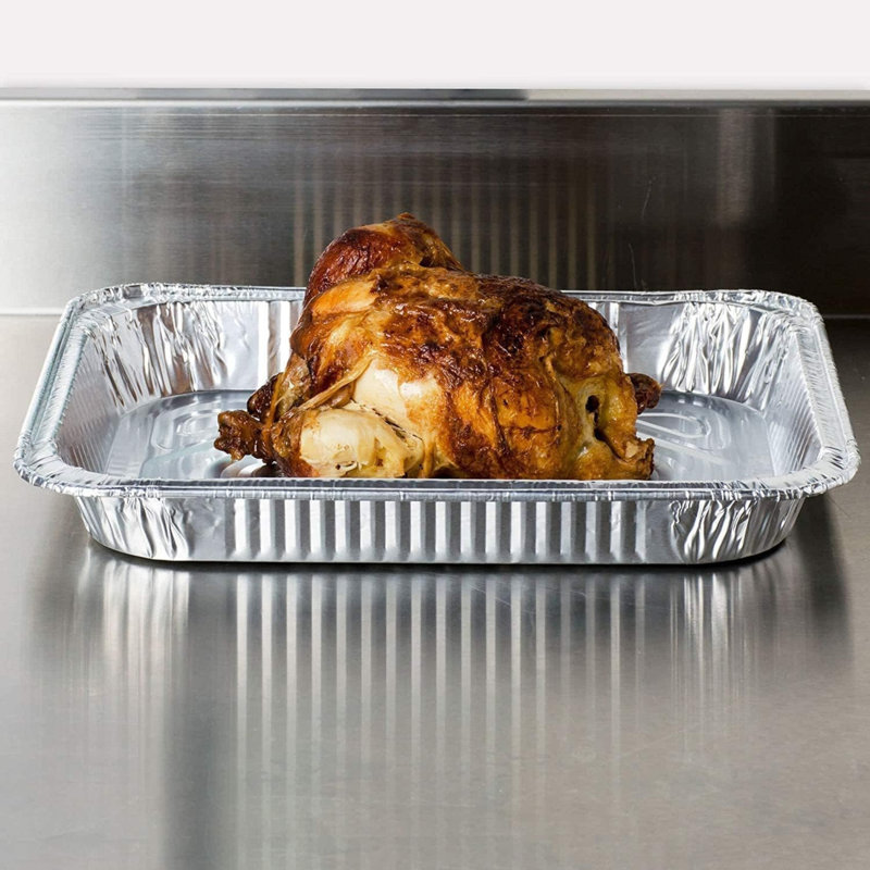 Disposable Aluminum Full Size Medium/Shallow Pans