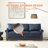 Classic Living Room Nails Sofa Faux Leather-253017794-245945508