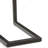 C Side Table - Dark Cognac Brown