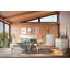 Lit plateforme Mid-Century en bois massif-73274721-69784958