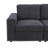 3-Piece 93" Fabric  Living Room Sofa -122926661-122926686