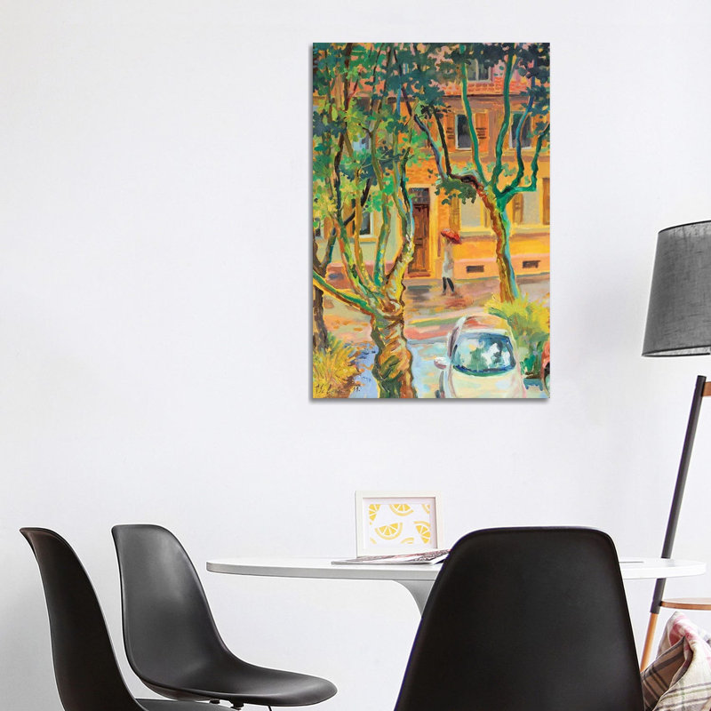 From My Window by Katharina Valeeva - Wrapped Canvas Painting, 101.6 cm H x 66.04 cm W x 1.91 cm D