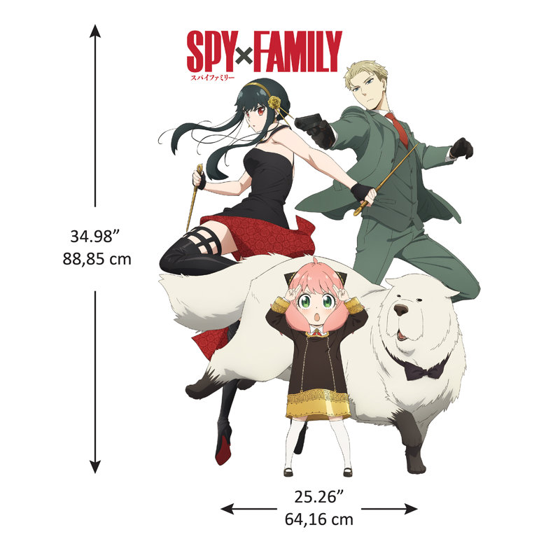 Adhésif décoratif espion x famille: les forgerons