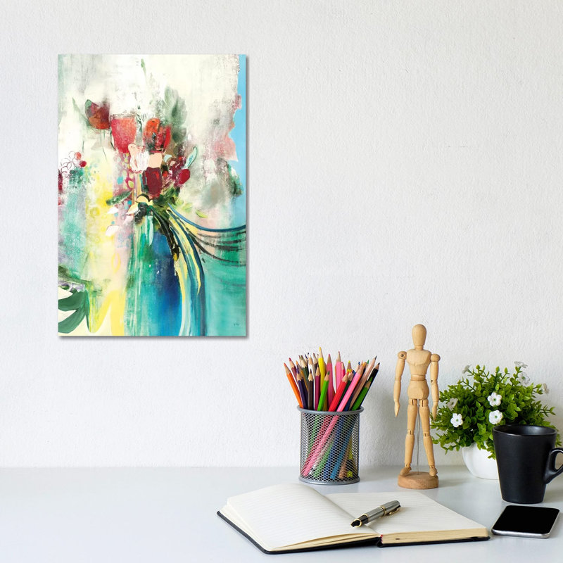 Celebration I by Nancy Ngo - Gallery-Wrapped Canvas Giclée on Canvas, Wrapped Canvas, 20.32 cm H x 30.48 cm W
