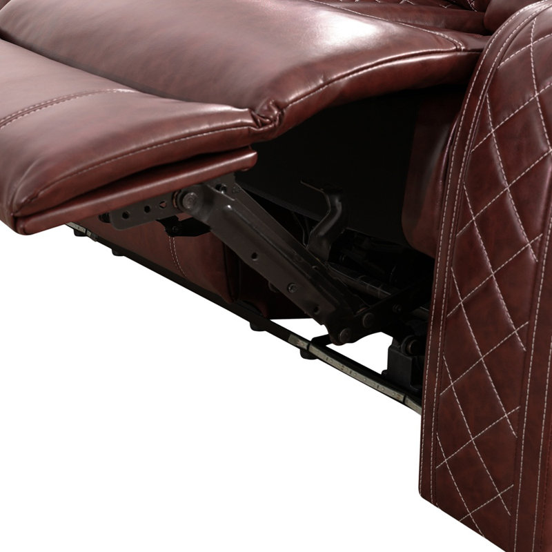 Kirstyleigh Faux Leather Power Recliner