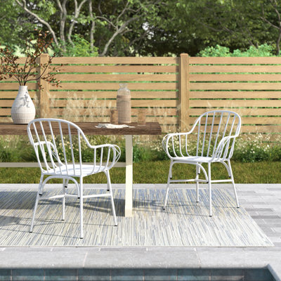 Payson Outdoor Stacking Dining Armchair