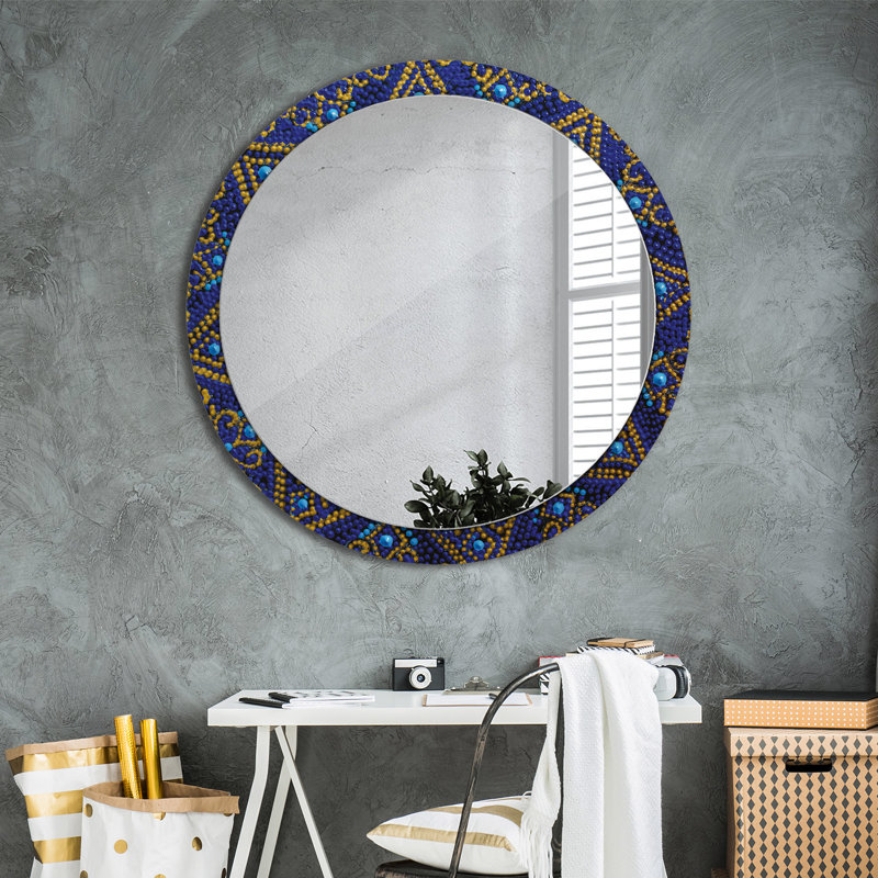 Huldar Glass Flat Wall Mirror