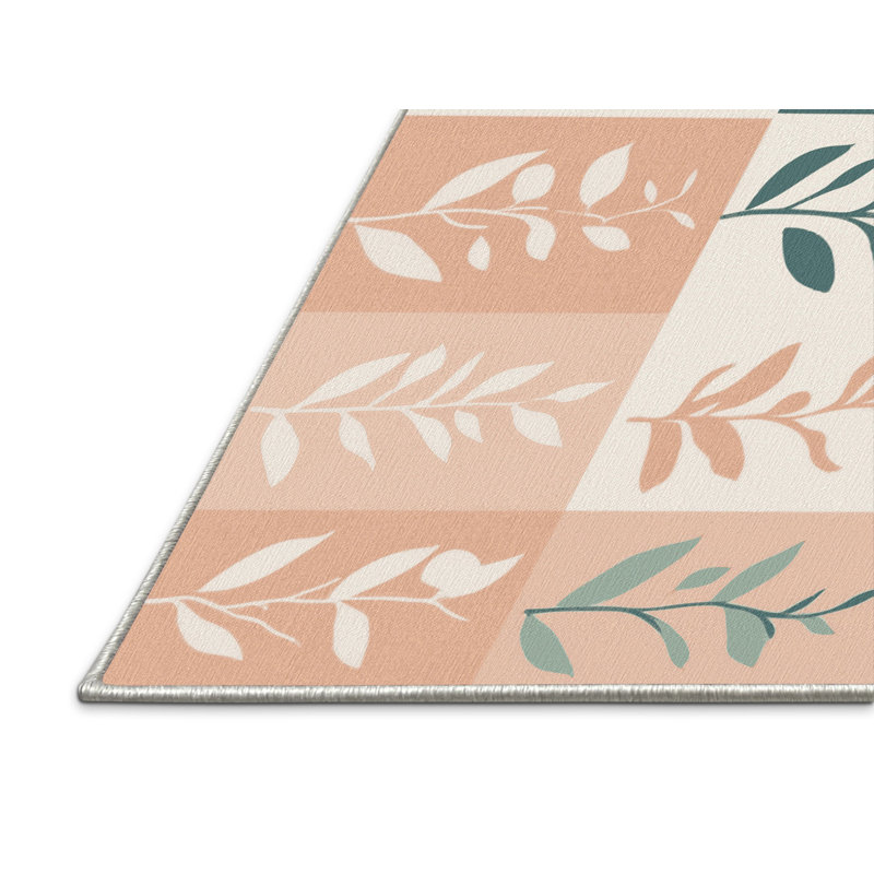 Verdant Canvas Rug, Rectangle 8' x 10'