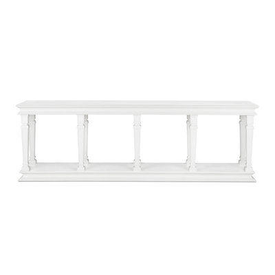 Console Camelot Grand, blanc délavé