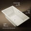Baignoire de massage à bulles avec drain central 72 "x 42" avec drain central-51573554
