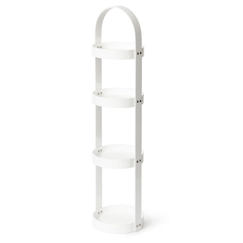 Ayven Freestanding Shower Caddy, White