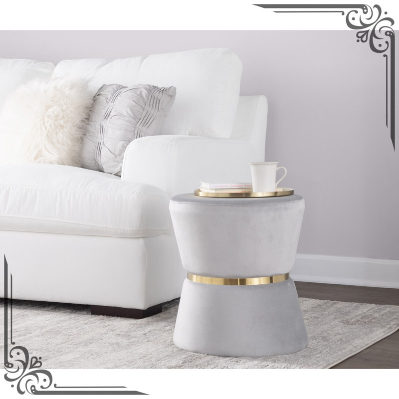 Upholstered Velvet Cocktail