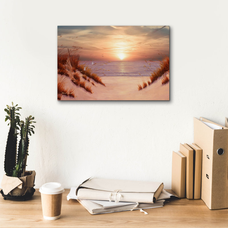 «Dunes» par Diane Romanello, H 12 po x l 18 po x P 0,75 po