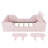 Upholstered Platform Bed with Rabbit Cushion-479619236