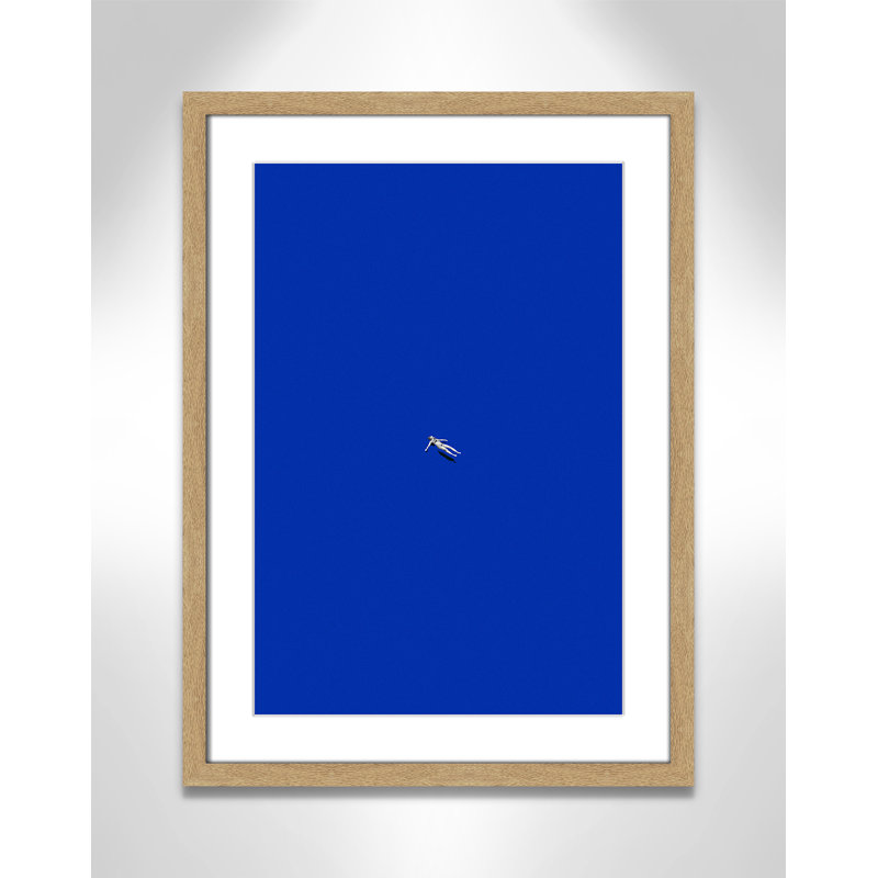 «No stress print» par Leon, L 17 po x H 23 po, Imprimé mat, Naturel