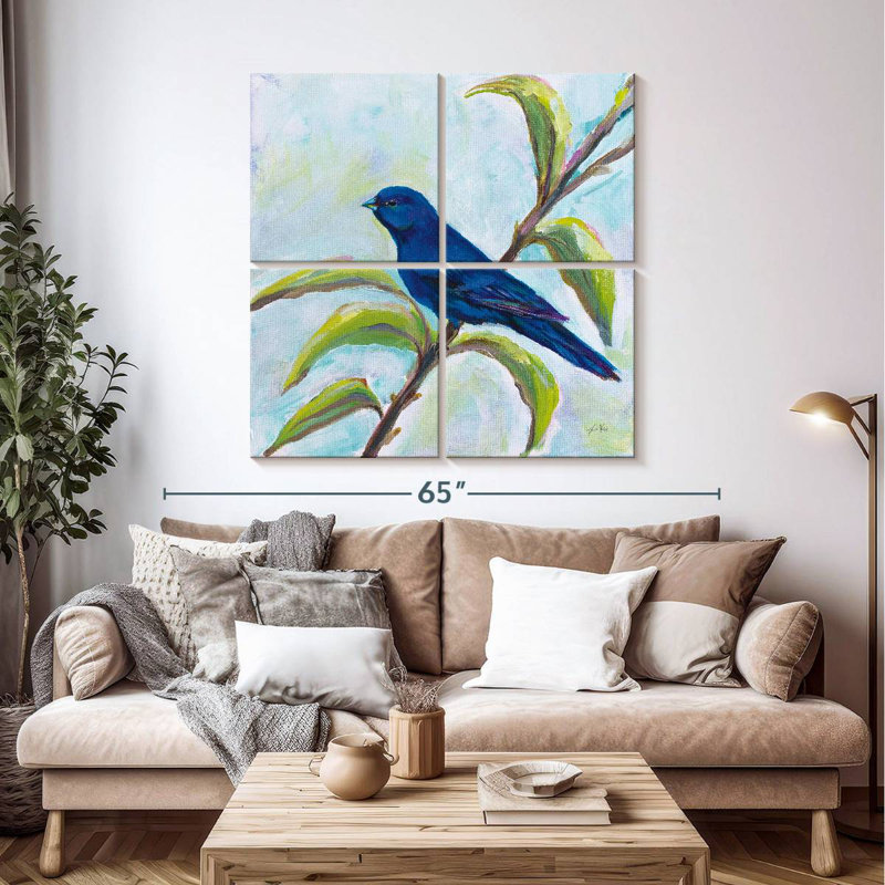 Bruant indigo Brampt