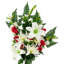 Fleurs en soie demi-bouquet de roses-86731937