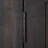 Reclaimed Wood Cabinet with Glass Doors-496940627