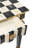 Check and Stripe Side Table-663660145