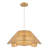 Doiker 3 - Light Boho Hand-Woven Natural Rattan Pendant Light for Kitchen Island Dining Room Living Room Entryway Hallway Foyer-1186189598