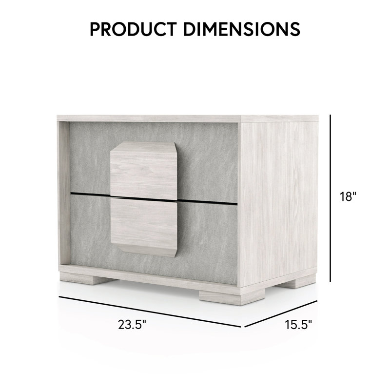 Juin 2-Piece Nightstands Set