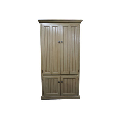 Neasa Solid Wood Armoire Desk