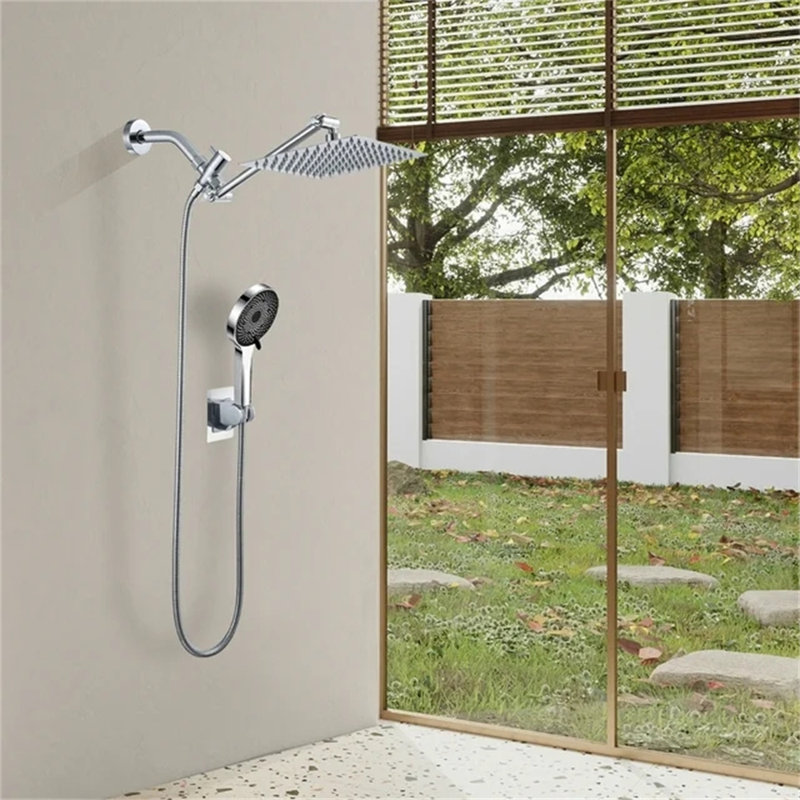 Pomme de douche à pluie avec douchette