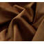 Nappe ronde en velours de 122 cm (48 po) avec pompons dorés, couleur camel-1437390398