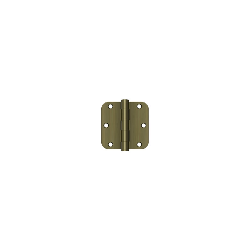 Hinge, Steel, Antique Brass