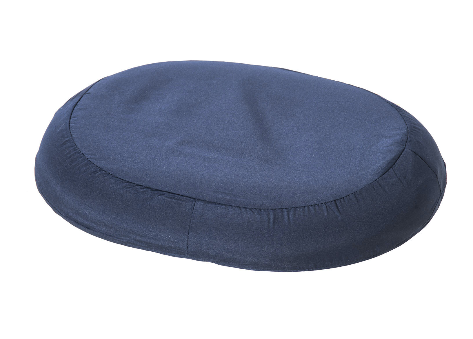 Molded Donut Cushion with Navy Cover - 14