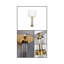 Consus 29.1'' Antique Brass/Clear Table Lamp