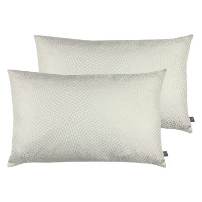 Geometric Rectangular Lumbar Cushion