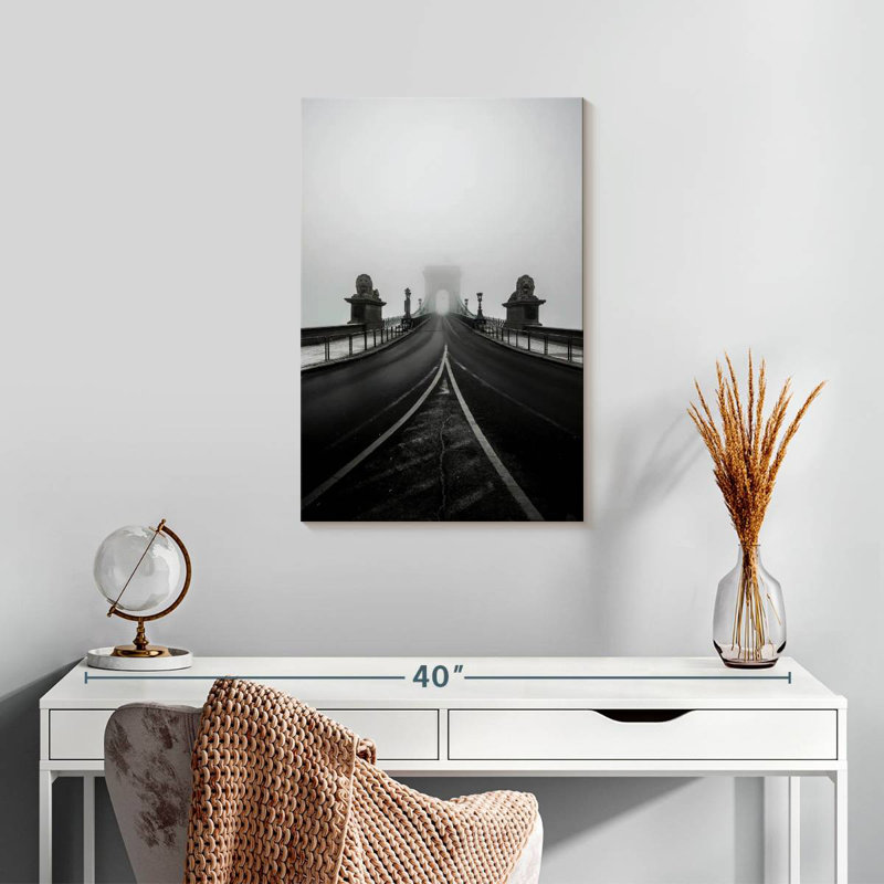 Pont Mehar Danube à Budapest, H 24 po x l 16 po