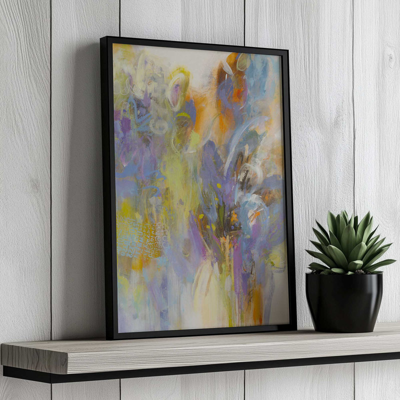 Impression sur toile Spring Springed, Impression sur cadre ouvert sans papier mat, Argent argent, H 16 po x l 12 po