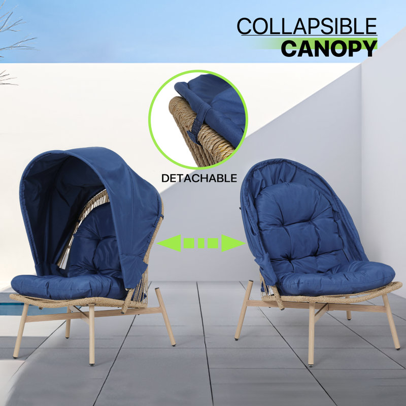 collapsible egg chair